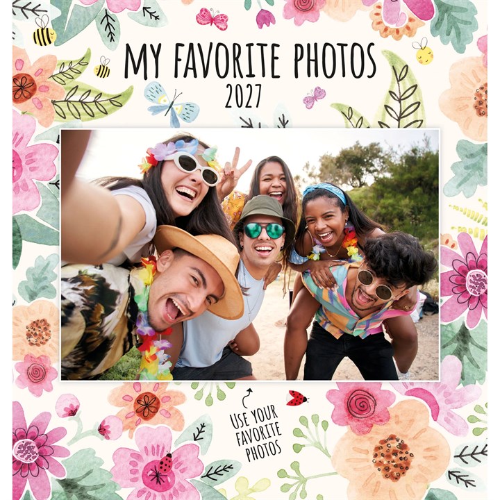 My Favourite Photos Easel Desk Calendar 2027