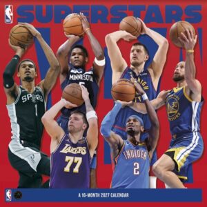 NBA Superstars Calendar 2027