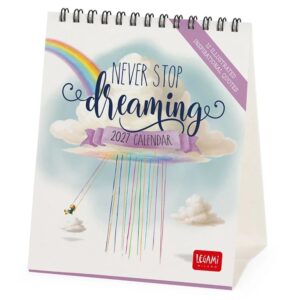 Never Stop Dreaming Easel Desk Calendar 2027