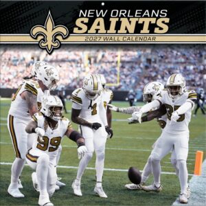 New Orleans Saints NFL Calendar 2027