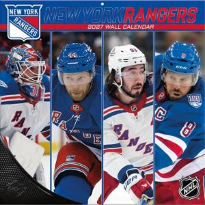 New York Rangers NHL Calendar 2027