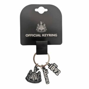 Newcastle United FC Charm Keyring