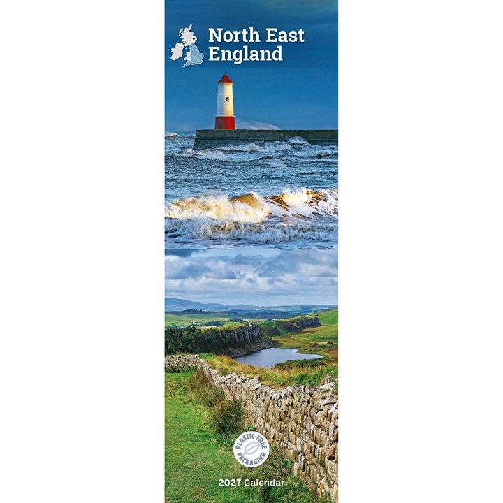 North East England Slim Calendar 2027