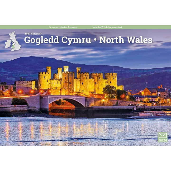 North Wales A4 Calendar 2027