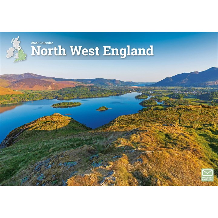 North West England A4 Calendar 2027