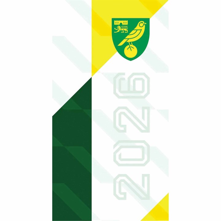 Norwich City FC Slim Diary 2026