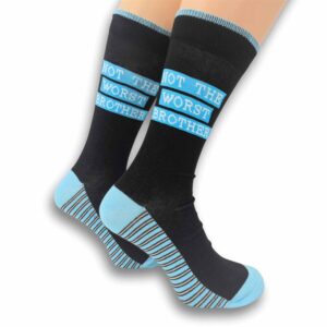 Not the Worst Brother Socks - Size 7 - 11