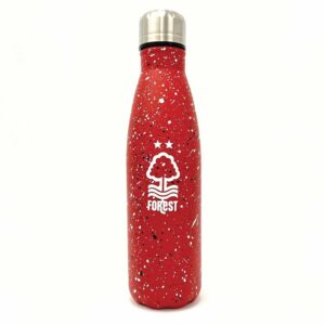 Nottingham Forest FC Paint Splatter Water Bottle