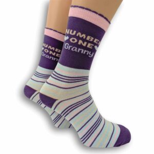 Number One Granny Socks - Size 4 - 8
