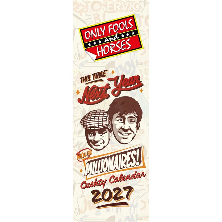 Only Fools & Horses Slim Calendar 2027