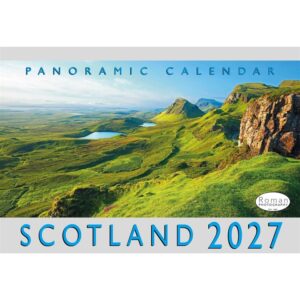 Panoramic Scotland A4 Calendar 2027