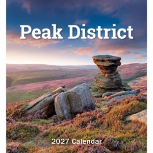 Peak District Mini Easel Desk Calendar 2027