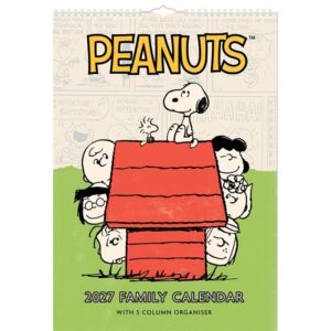 Peanuts A3 Family Planner 2027
