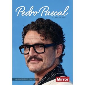 Pedro Pascal A3 Calendar 2027