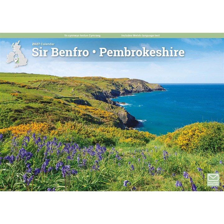 Pembrokeshire A4 Calendar 2027