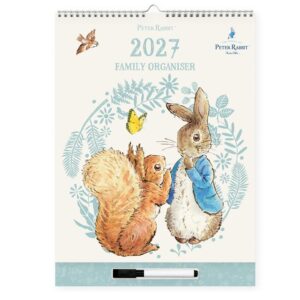 Peter Rabbit Illustrated A3 Family Organiser 2027