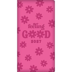 Pink Feeling Good Slim Diary 2027