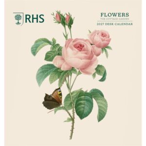 RHS Postcard Easel Desk Calendar 2027