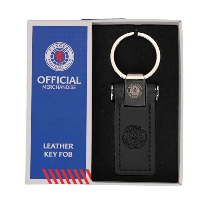Rangers FC Leather Keyring