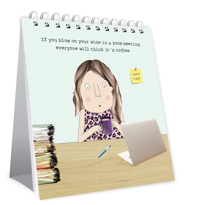 Rosie Made a Thing Easel Desk Calendar 2027