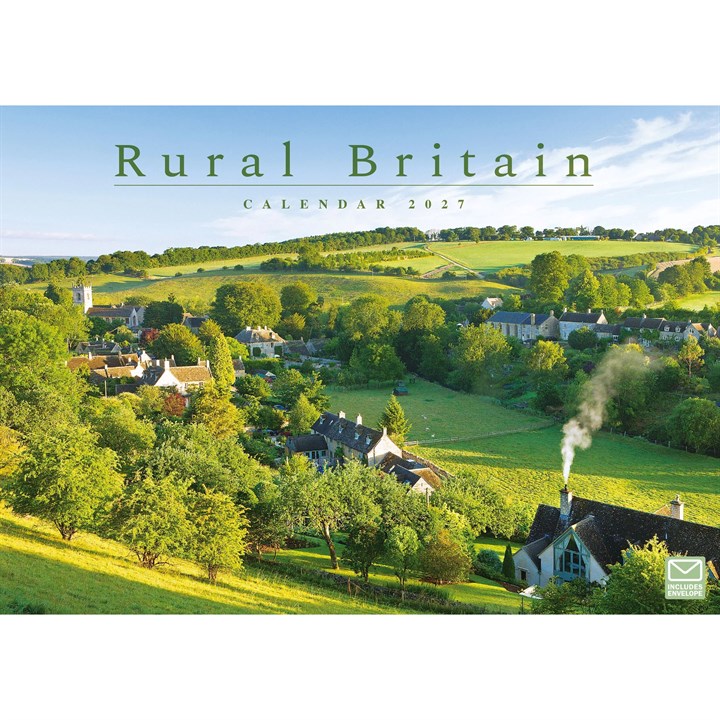 Rural Britain A4 Calendar 2027