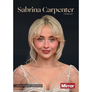 Sabrina Carpenter A3 Calendar 2027