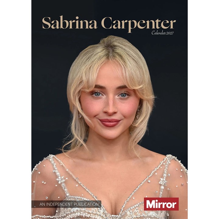 Sabrina Carpenter A3 Calendar 2027