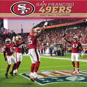 San Francisco 49ers NFL Calendar 2027