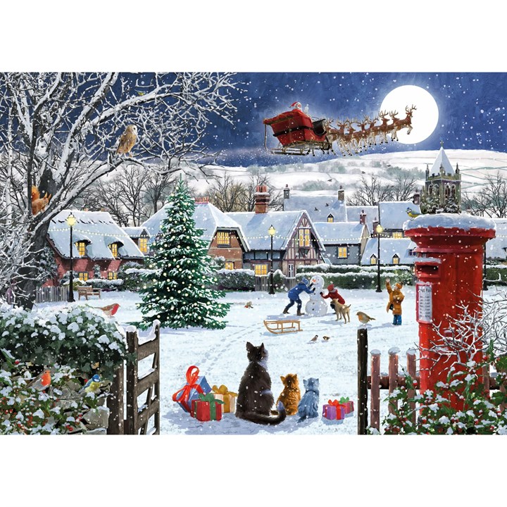 Santa's Visit Jigsaw
