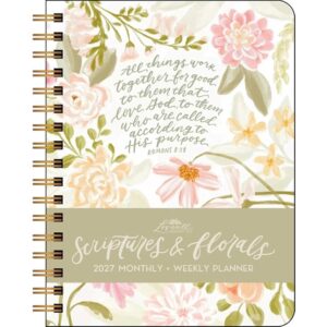 Scriptures & Florals A5 Diary 2027
