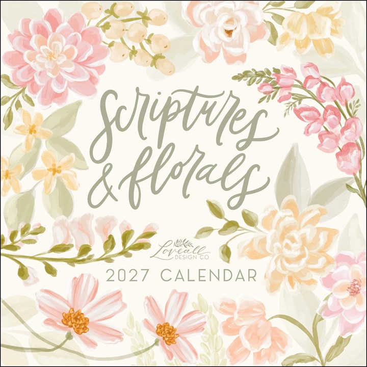 Scriptures & Florals Calendar 2027