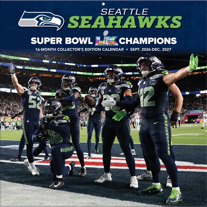 Seattle Seahawks NFL Calendar 2027