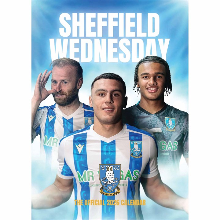 Sheffield Wednesday FC A3 Calendar 2026