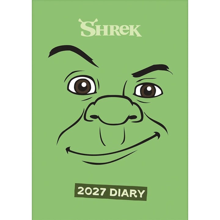Shrek Day To View A5 Diary 2027