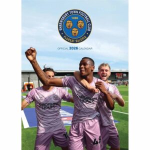Shrewsbury Town FC A3 Calendar 2026
