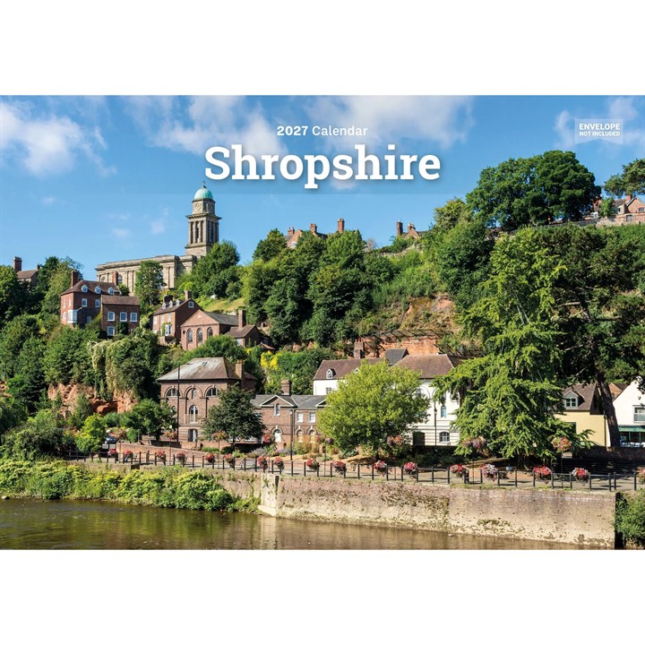 Shropshire A5 Calendar 2027