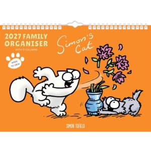 Simon's Cat A4 Family Planner 2027