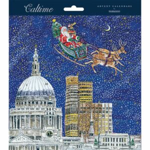 Skies Over London Midi Square Traditional Advent Calendar