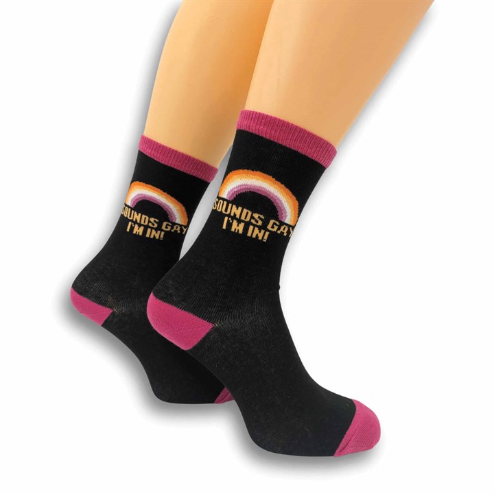 Sounds Gay I'm In Socks - Size 4 - 8