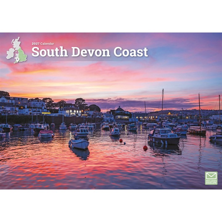 South Devon Coast A4 Calendar 2027