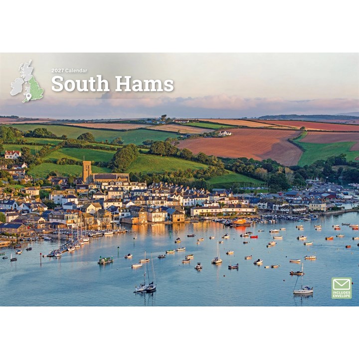 South Hams A4 Calendar 2027