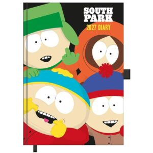 South Park Day To View A5 Diary 2027
