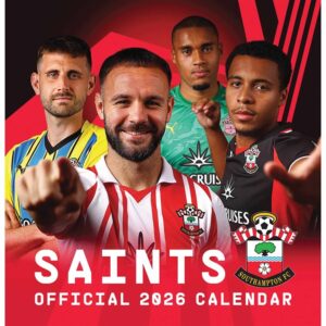 Southampton FC Easel Desk Calendar 2026