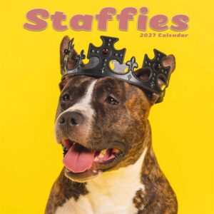 Staffies Calendar 2027