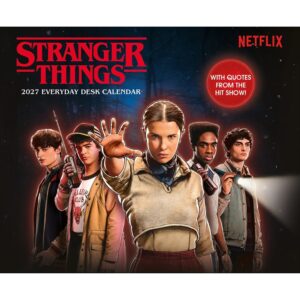 Stranger Things Desk Calendar 2027