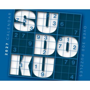 Sudoku Desk Calendar 2027