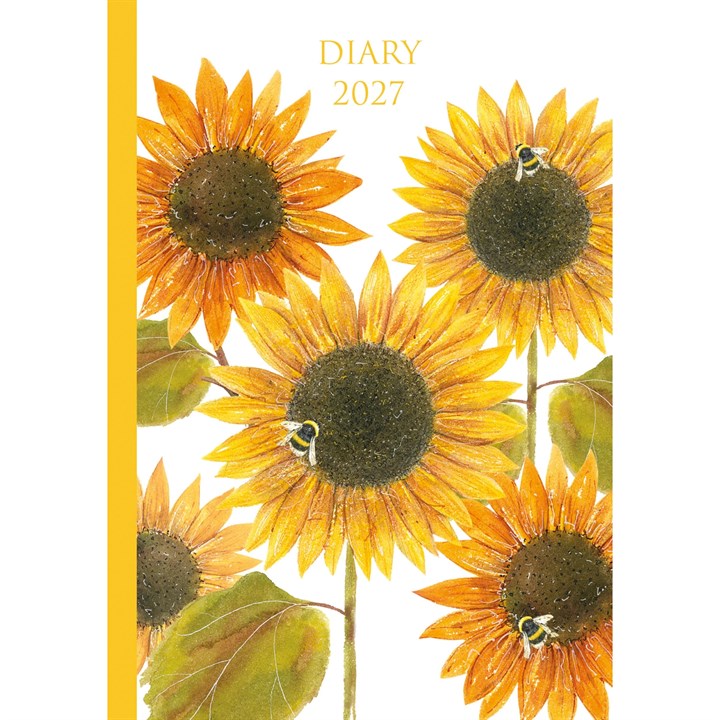 Sunflowers A6 Diary 2027