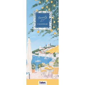 Sunny Terrace Slim Calendar 2027