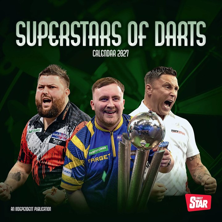 Superstars of Darts Calendar 2027