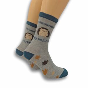 Surrounded By Pricks Socks - Size 4 - 8
